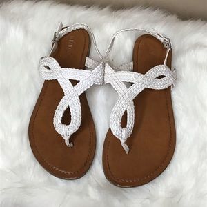 White Sandals